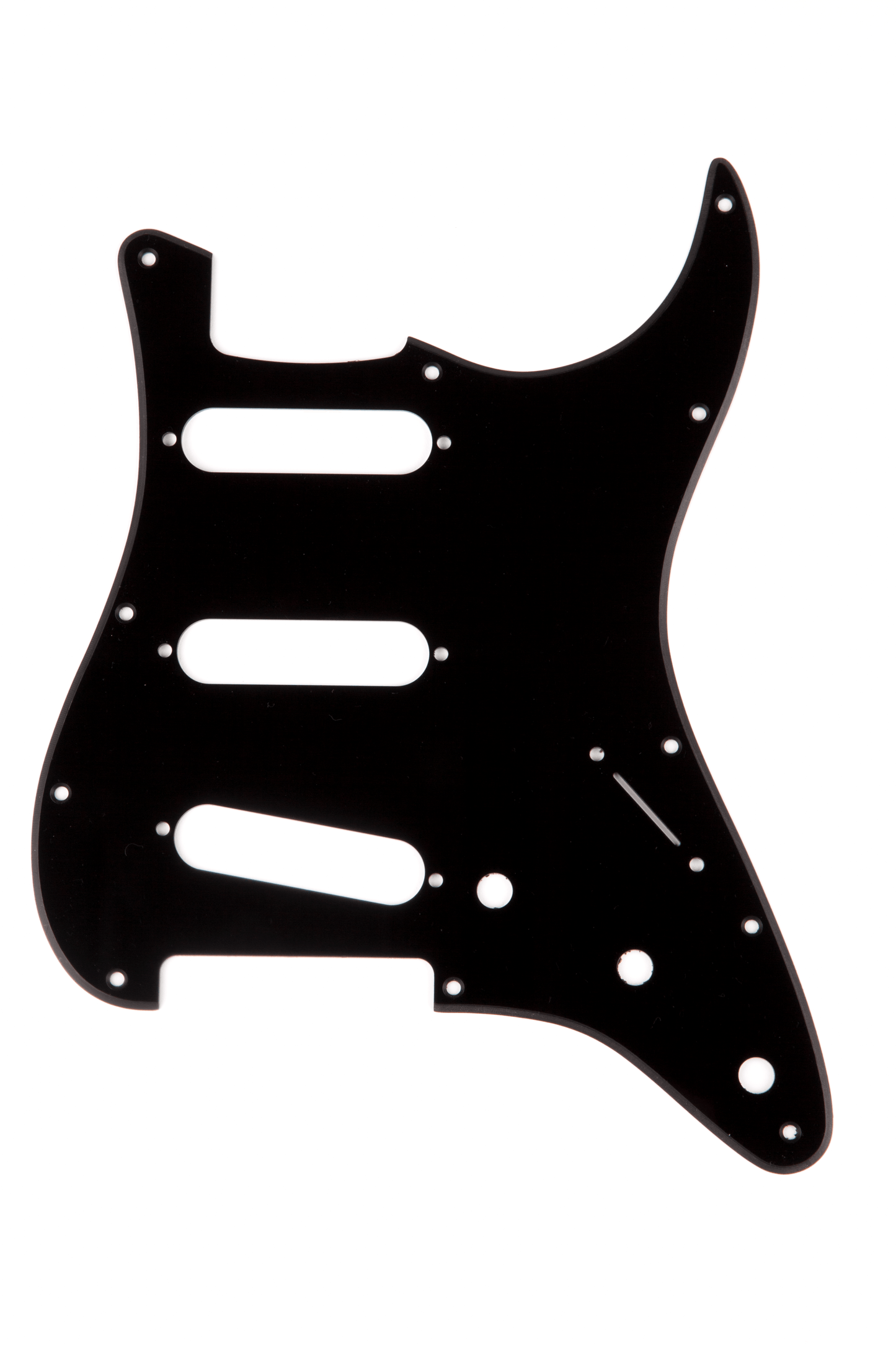 11-Hole Modern 1-Ply Stratocaster S/S/S Pickguard
