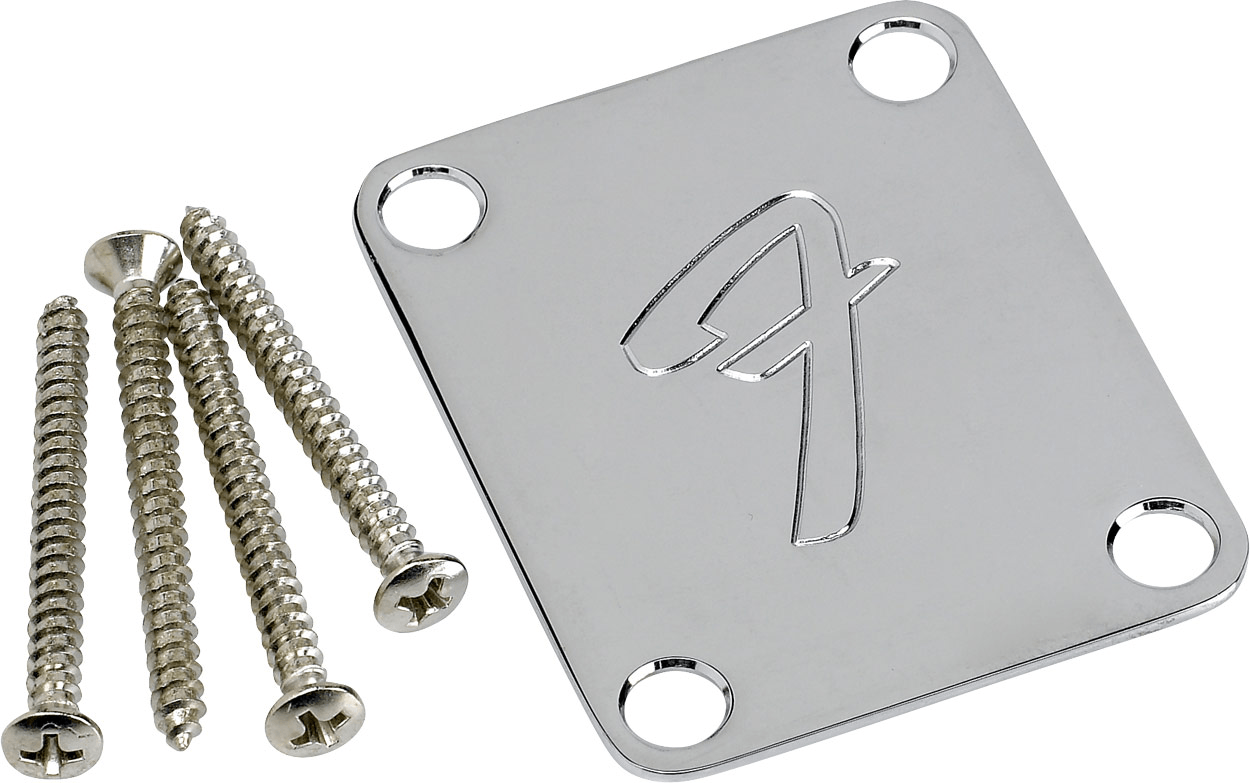 4-Bolt '70s Vintage-Style F Logo Neck Plate