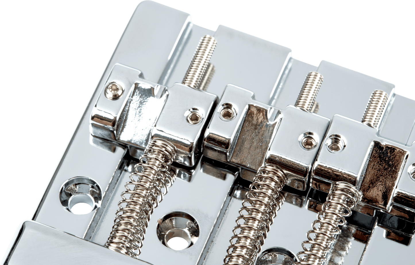 Fender® HiMass™ 4-String Bass Bridge Assembly With Brass Saddles