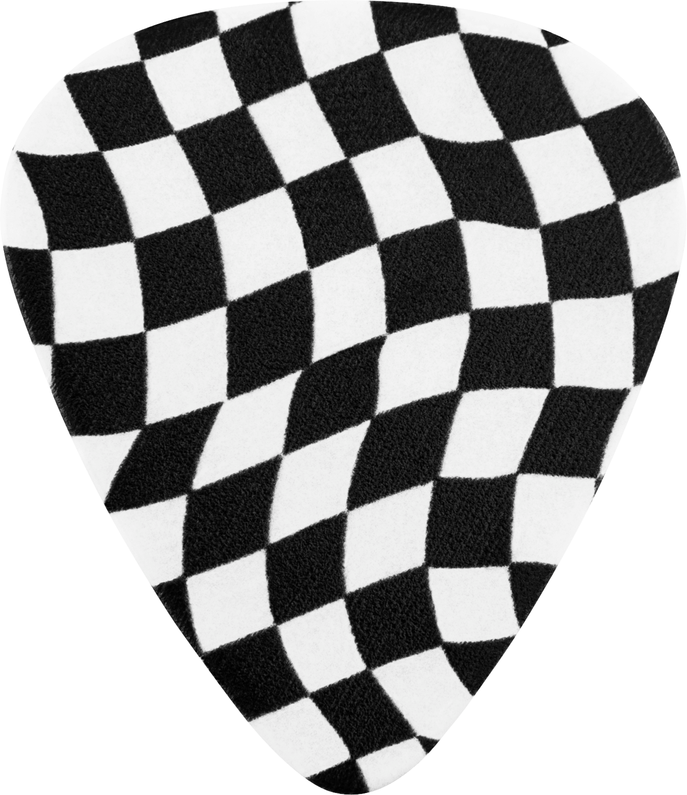 Wavy Checkerboard 351 Celluloid Picks (8)