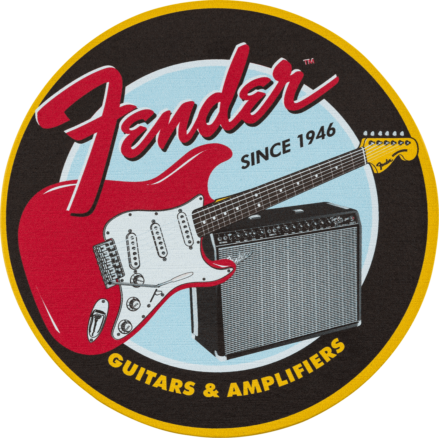 Fender™ 1946 Guitars & Amps Coaster Set