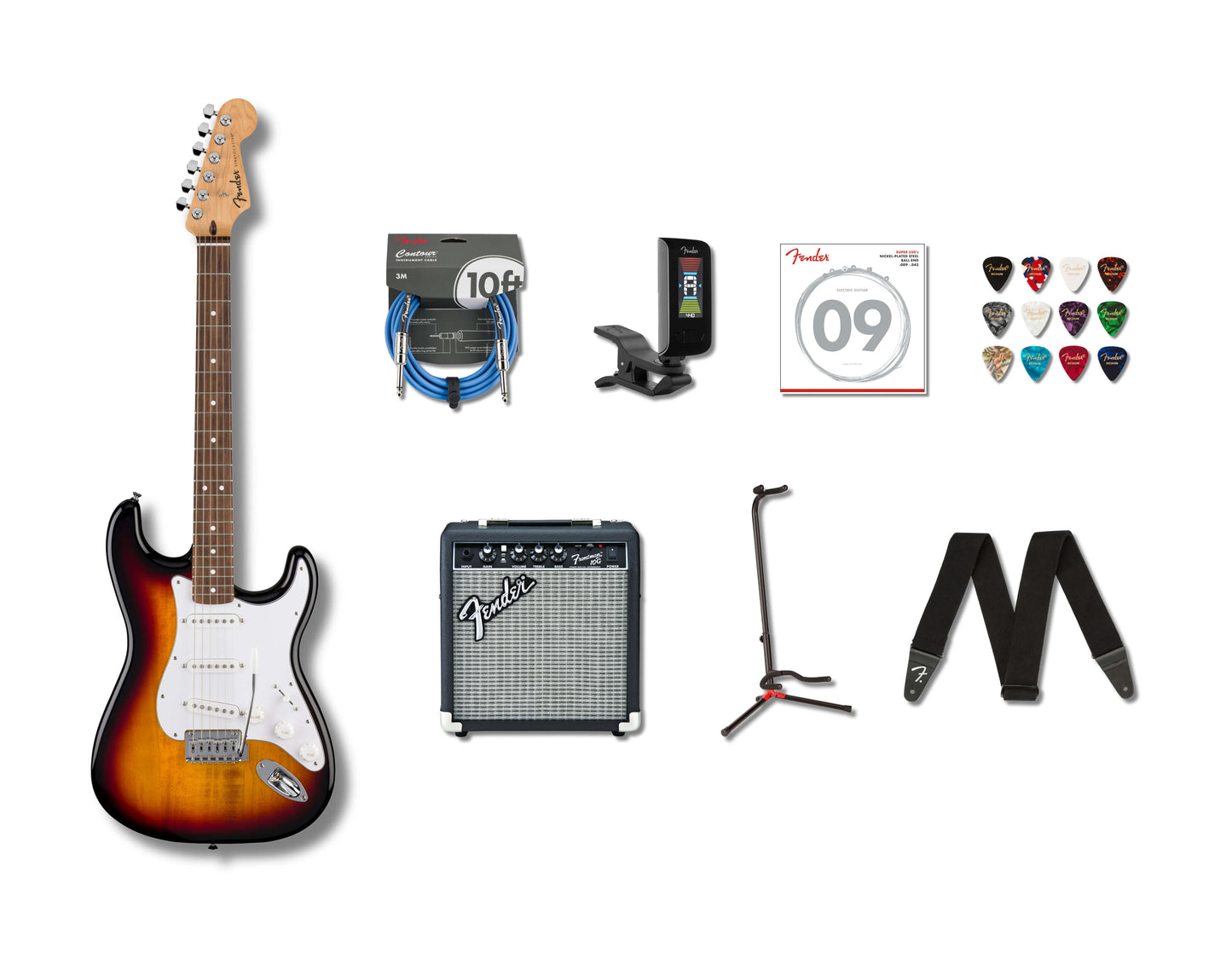 Standard Stratocaster Beginner's Bundle