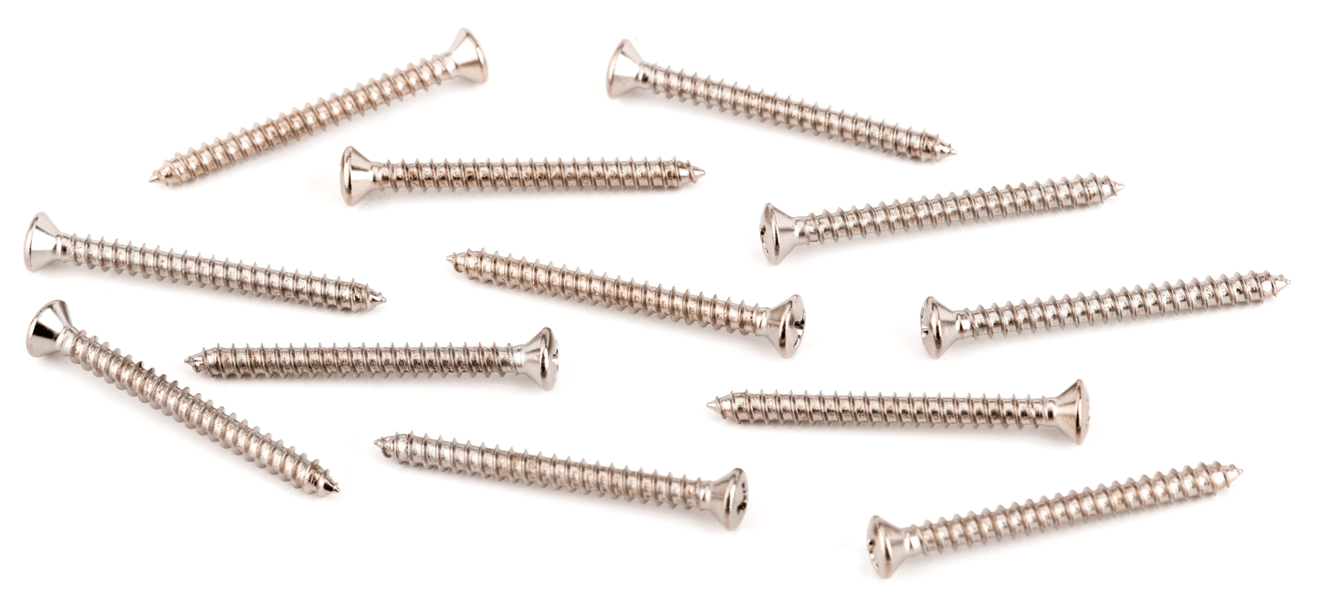 Neck Plate Mounting Screws - American Standard-Deluxe Guitars