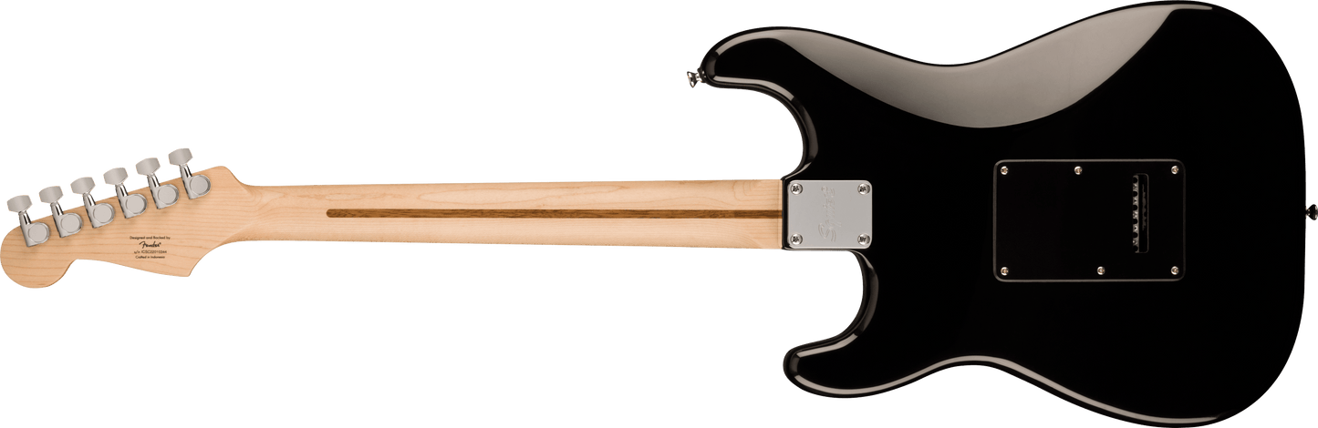 Squier Sonic Stratocaster HSS Negra vista posterior