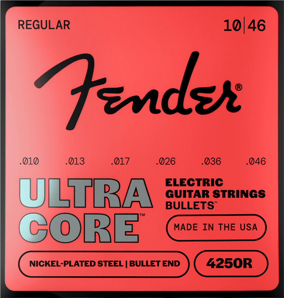 UltraCore™ Bullets™ 4250 Nickel-Plated Steel Guitar Strings