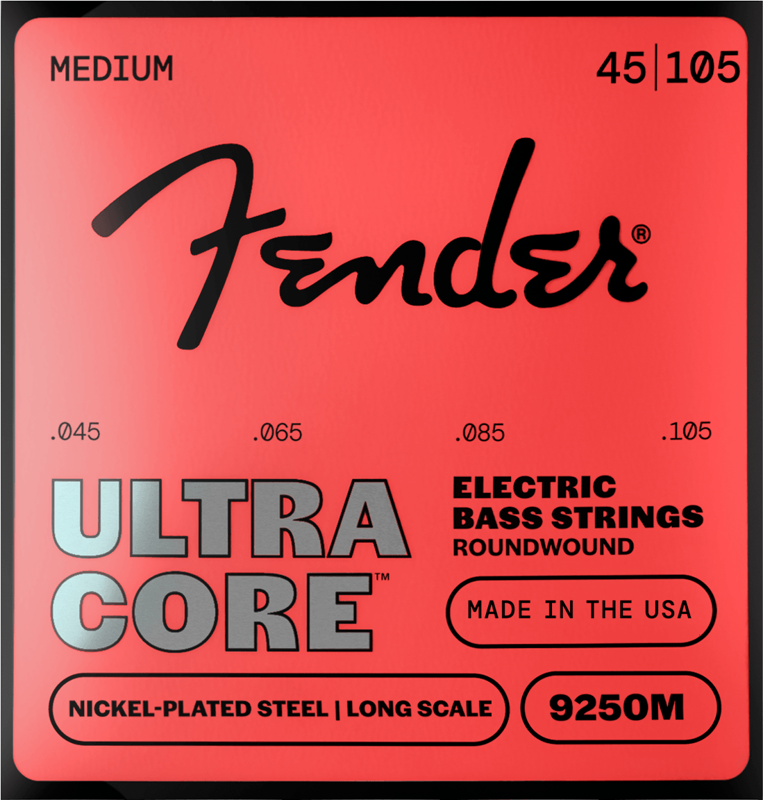 UltraCore™ 9250 Nickel-Plated Steel Bass Strings