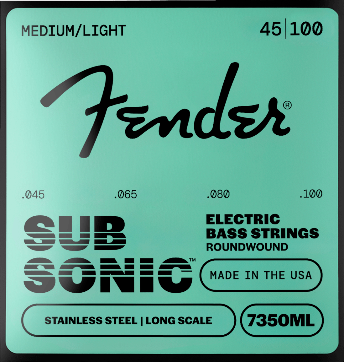 SubSonic™ 7350 Stainless Steel Bass Strings