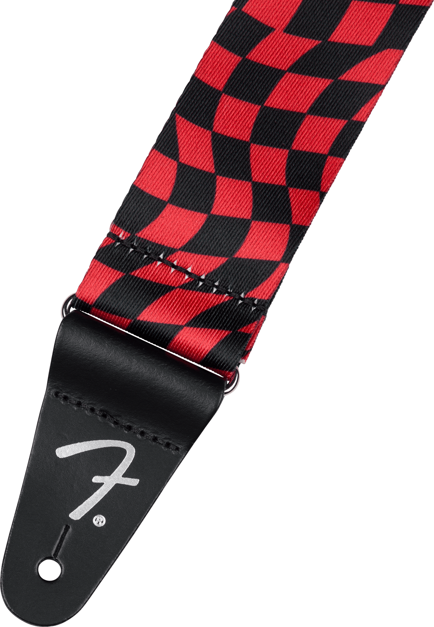 Wavy Checkerboard Polyester Strap