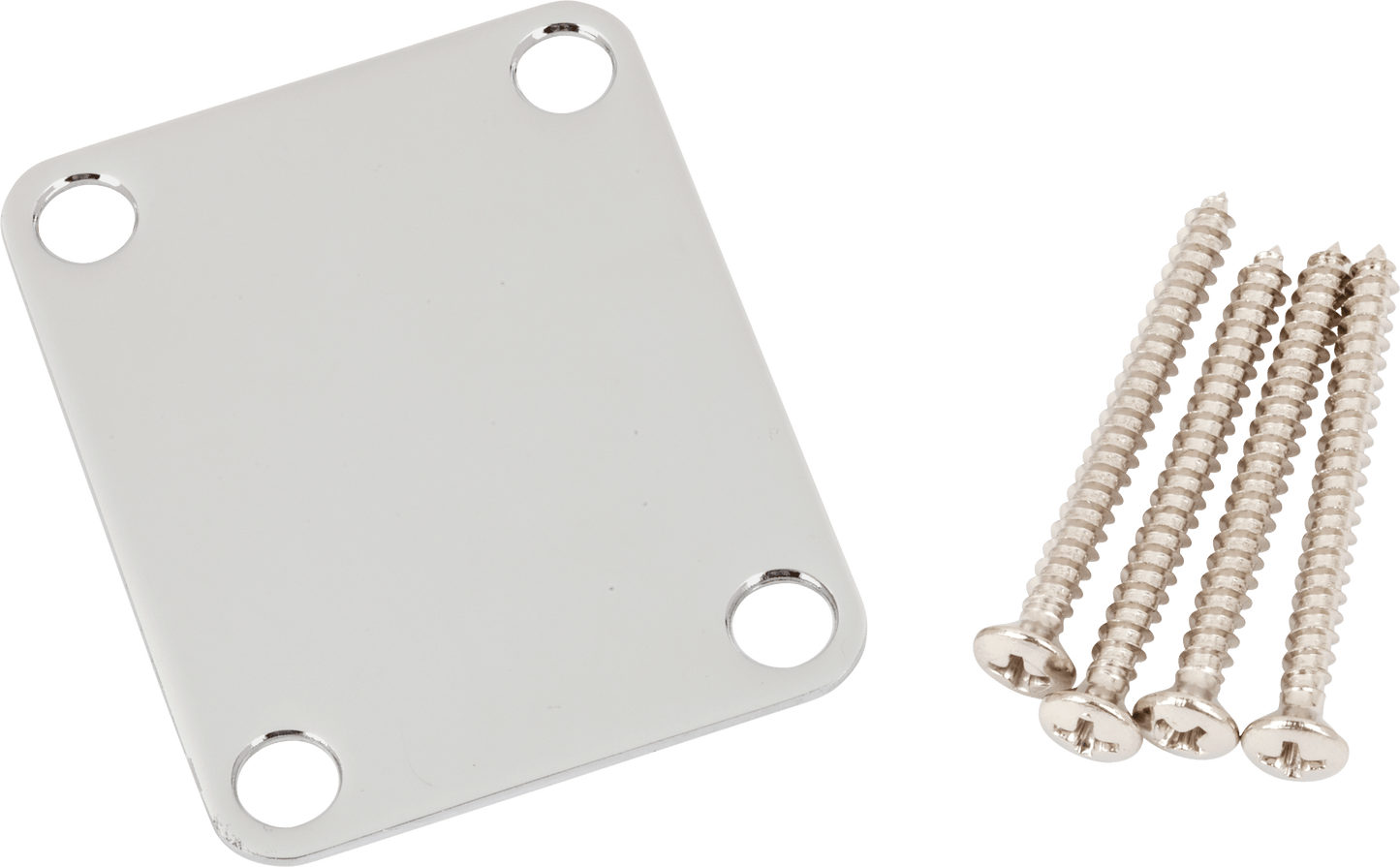4-Bolt Vintage-Style Neck Plate (No Logo)