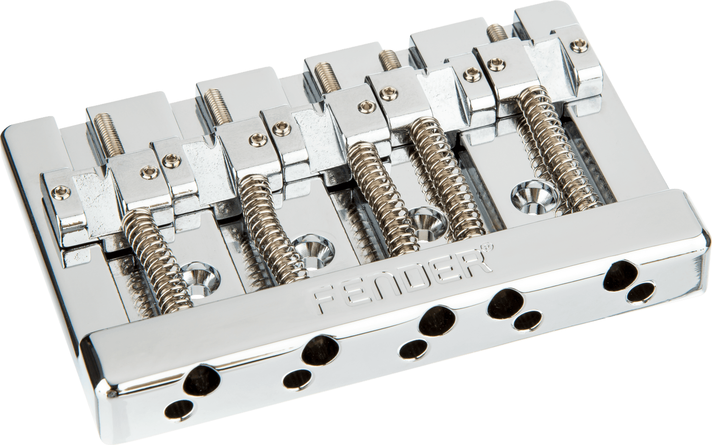 Fender® HiMass™ 5-String Bass Narrow Bridge Assembly With Brass Saddles