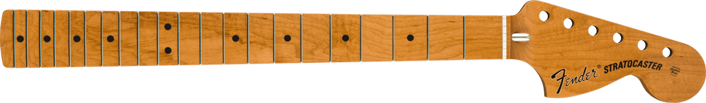 Roasted Maple Vintera® Mod '70's Stratocaster® Neck, 21 Medium Jumbo Frets, 9.5", "C" Shape