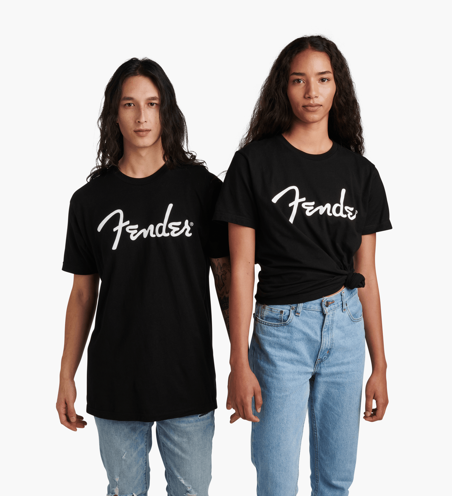 Fender® Spaghetti Logo T-Shirt - Black