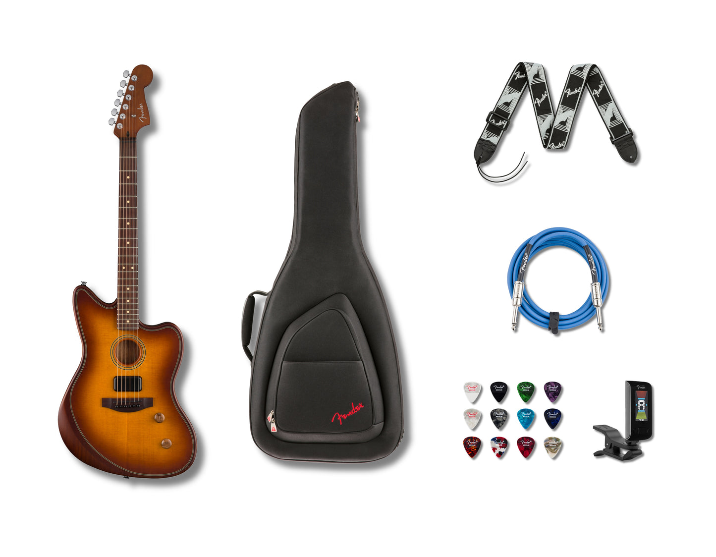 Acoustasonic Standard Jazzmaster Bundle